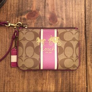Coach wristlet